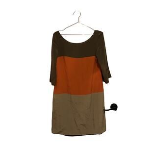 Antonio Melani 100% Silk Block Dress - Size 8 - Elegant